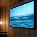 85인치 OLED TV와 고급 사운드 시스템