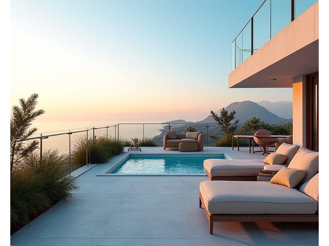 동해쇼어즈 펜트하우스 루프탑 테라스, 개인 스파