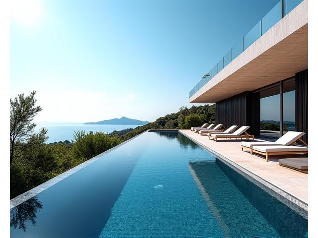 동해쇼어즈 프레지덴셜 빌라 전경, 전용 인피니티 풀