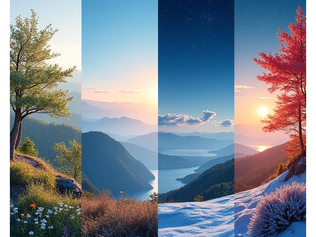 봄, 여름, 가을, 겨울 각 계절을 대표하는 동해 자연 액티비티