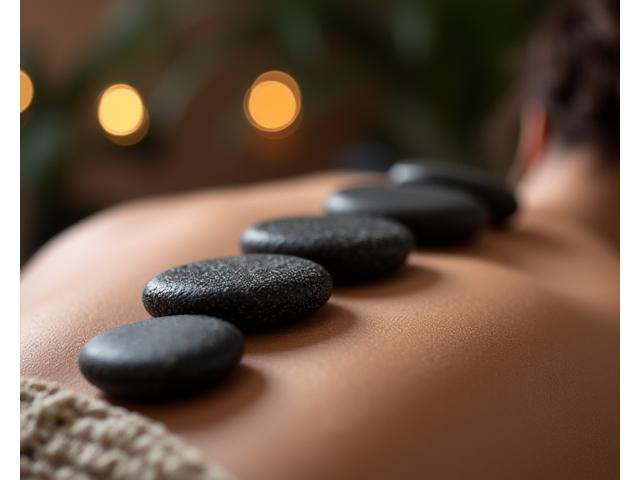 설악산 천연 스톤 마사지